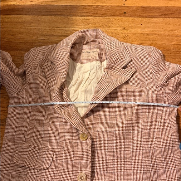 🏷️ BNWT Free People ‘Bowie’ Blazer (Ivory Combo) - Picture 7 of 13